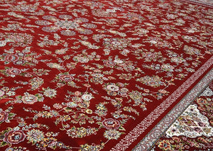 Elegant Acrylic Rug with a Beautiful Floral Pattern