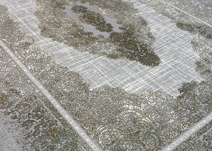 Silver Rojan High Quality Acrylic Rug