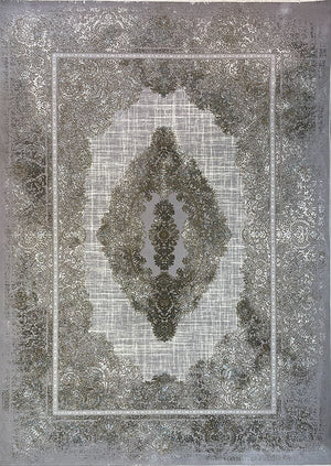 Silver Rojan High Quality Acrylic Rug