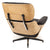 RECLINER RELAXING BEIGE PU LEATHER CHAIR