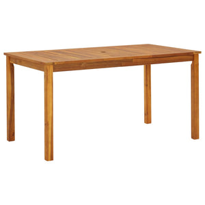 Galleria Design Garden Table 140x80x74 cm Solid Acacia Wood