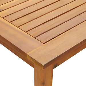 Galleria Design Garden Table 140x80x74 cm Solid Acacia Wood