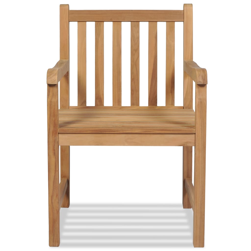 Galleria Design Outdoor Chairs 2 pcs Solid Teak Wood