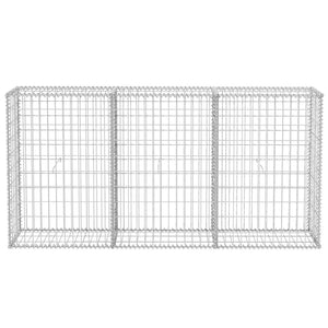 Galleria Design Gabion Basket Galvanised Steel 200x30x100 cm