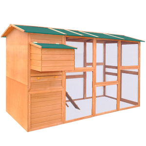 Galleria Design Chicken Coop Wood 295x163x170 cm