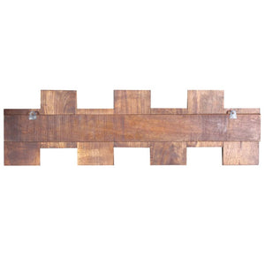 Galleria Design Coat Rack with 7 Hooks Solid Reclaimed Wood