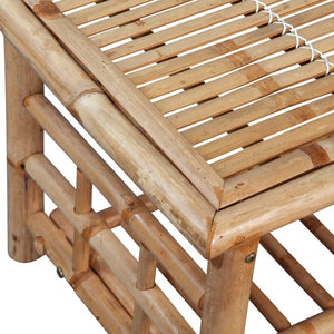 Galleria Design Coffee Table Bamboo 90x50x45 cm