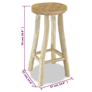 Galleria Design Bar Stool Solid Teak Wood