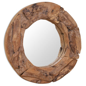 Galleria Design Decorative Mirror Teak 60 cm Round