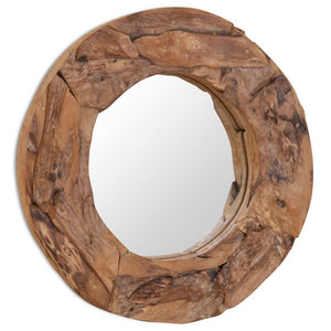 Galleria Design Decorative Mirror Teak 60 cm Round