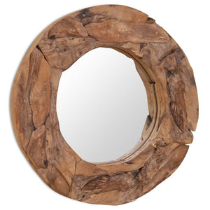 Galleria Design Decorative Mirror Teak 60 cm Round