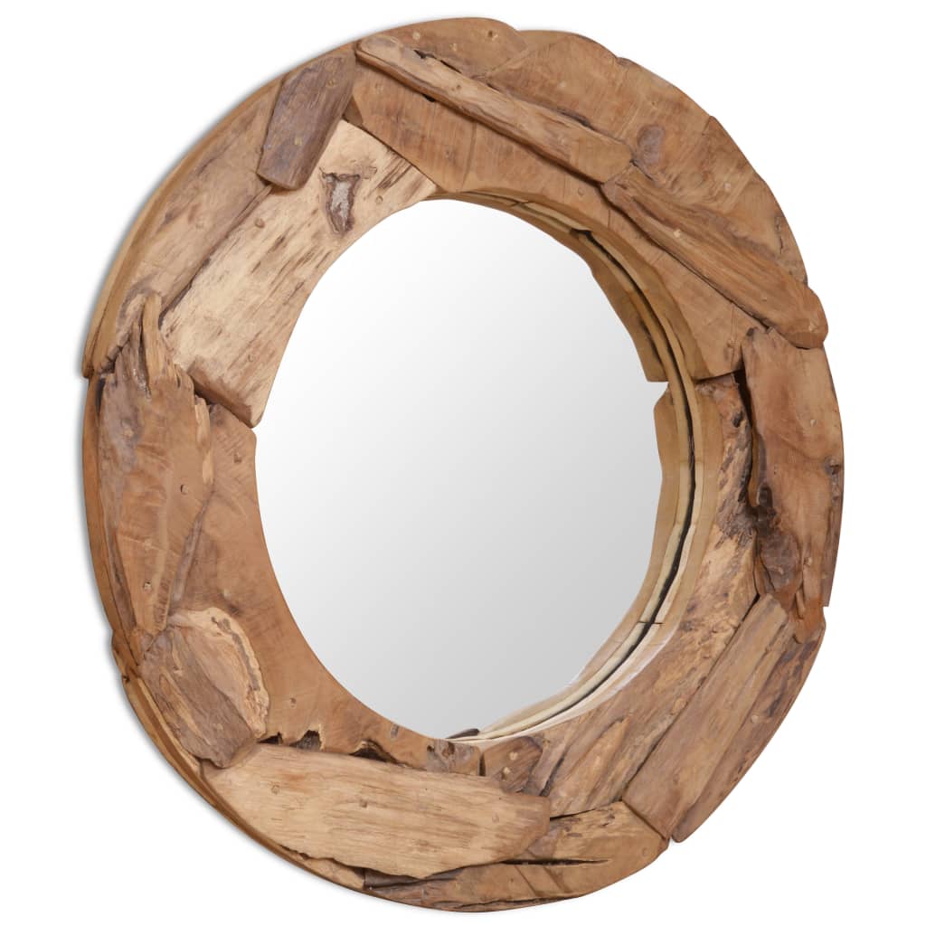 Galleria Design Decorative Mirror Teak 80 cm Round