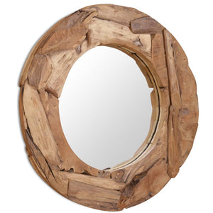 Galleria Design Decorative Mirror Teak 80 cm Round