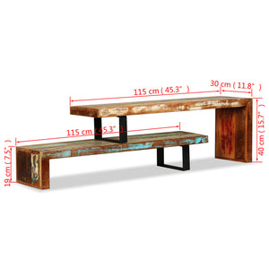 Galleria Design TV Stand Solid Reclaimed Wood