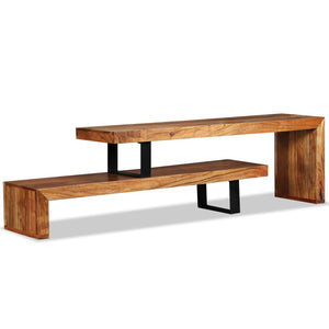 Galleria Design TV Stand Solid Acacia Wood