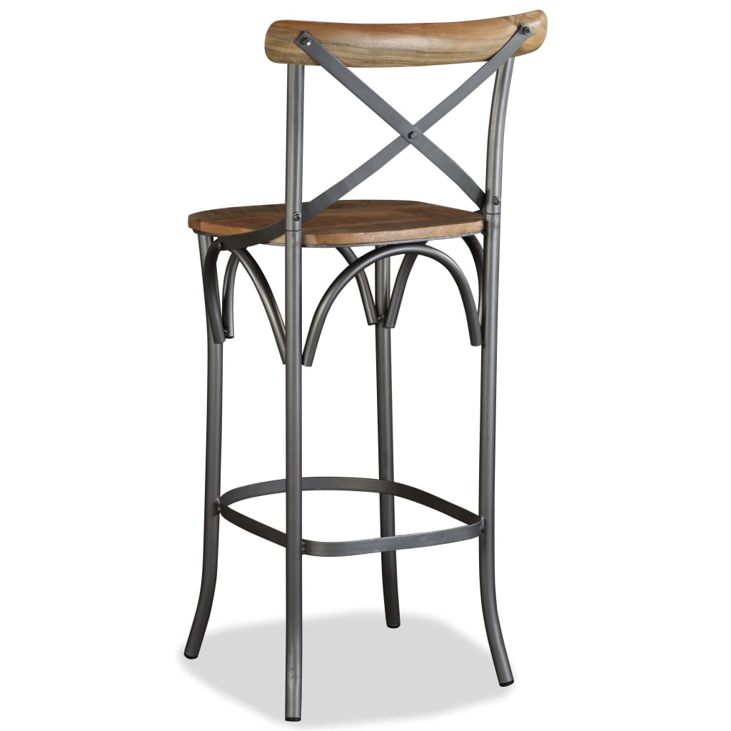 Galleria Design Bar Stool Solid Mango Wood