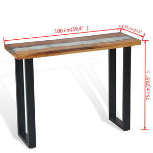 Galleria Design Console Table Teak 100x35x75 cm