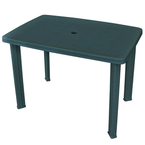 Galleria Design Garden Table Green 101x68x72 cm Plastic