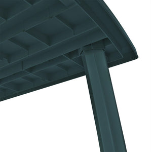 Galleria Design Garden Table Green 210x96x72 cm Plastic