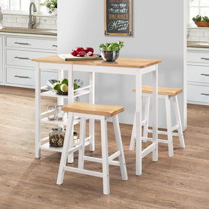 Galleria Design Bar Set 3 Pieces MDF White