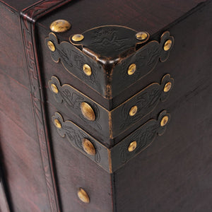 Galleria Design Vintage Treasure Chest Wood 66x38x40 cm