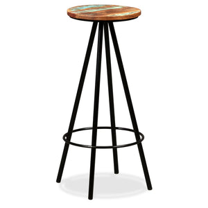 Galleria Design Bar Stools 2 pcs Solid Reclaimed Wood