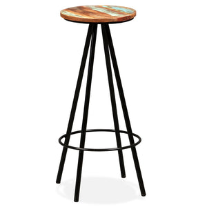 Galleria Design Bar Stools 2 pcs Solid Reclaimed Wood