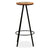 Galleria Design Bar Stools 2 pcs Solid Reclaimed Wood