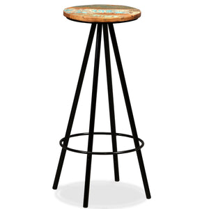 Galleria Design Bar Stools 2 pcs Solid Reclaimed Wood