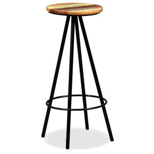 Galleria Design Bar Stools 2 pcs Solid Reclaimed Wood