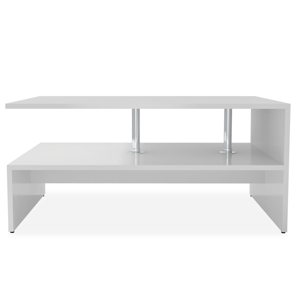 Galleria Design Coffee Table Engineered Wood 90x59x42 cm White