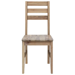 Galleria Design Dining Chairs 2 pcs Solid Acacia Wood