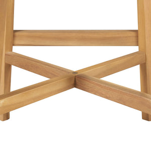 Galleria Design Bar Chairs 2 pcs Solid Acacia Wood