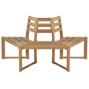 Galleria Design Tree Bench Half-hexagonal 160 cm Solid Acacia Wood