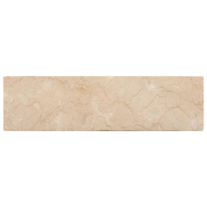 Galleria Design Sink 45x30x12 cm Marble High Gloss Cream