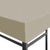 Galleria Design Gazebo Top Cover 310 g/m² 3x3 m Beige