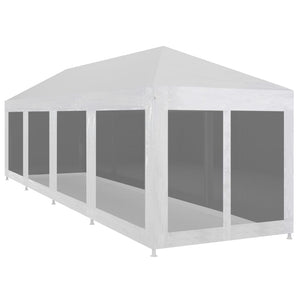 Galleria Design Party Tent with 10 Mesh Sidewalls 12x3 m