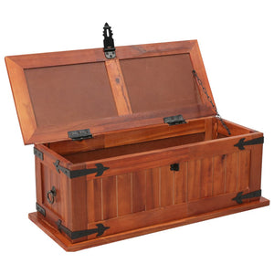 Galleria Design Storage Chest 60x25x22 cm Solid Acacia Wood