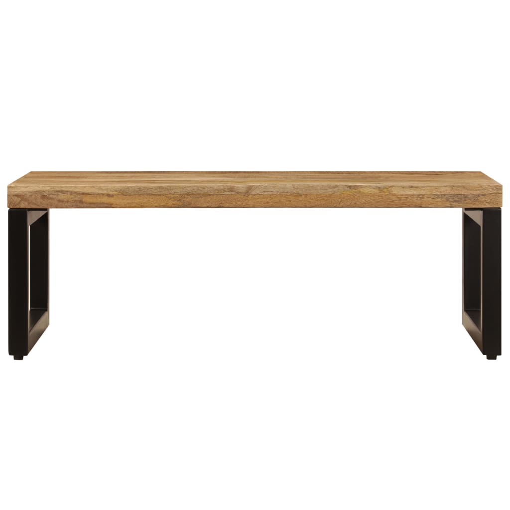 Galleria Design Coffee Table 100x50x35 cm Solid Mango Wood and Steel