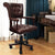 Galleria Design Swivel Office Chair Brown