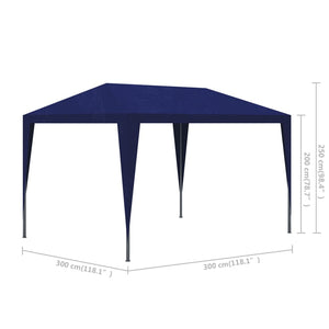 Galleria Design Partytent 3x3 Blue