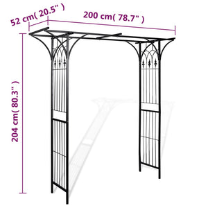 Galleria Design Garden Arch 200x52x204 cm