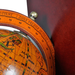 Galleria Design Bookstand World Map Globe Bookend Classic A Pair