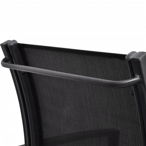 Galleria Design 2 Seater Garden Bench 131 cm Steel and Textilene Black