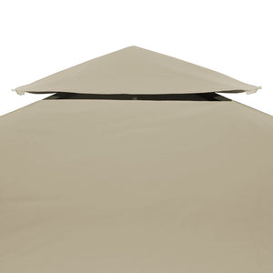 Galleria Design Gazebo Cover Canopy Replacement 310 g / m² Beige 3 x 3 m