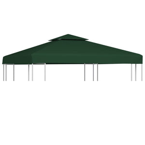 Galleria Design Gazebo Cover Canopy Replacement 310 g / m² Green 3 x 3 m