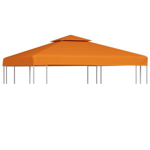 Galleria Design Gazebo Cover Canopy Replacement 310 g / m² Orange 3 x 3 m