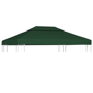 Galleria Design Gazebo Cover Canopy Replacement 310 g / m² Green 3 x 4 m