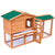 Galleria Design Outdoor Large Rabbit Hutch Small Animal House Pet Cage Wood