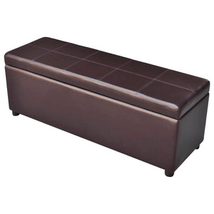 Galleria Design Long Storage Bench Wood Brown